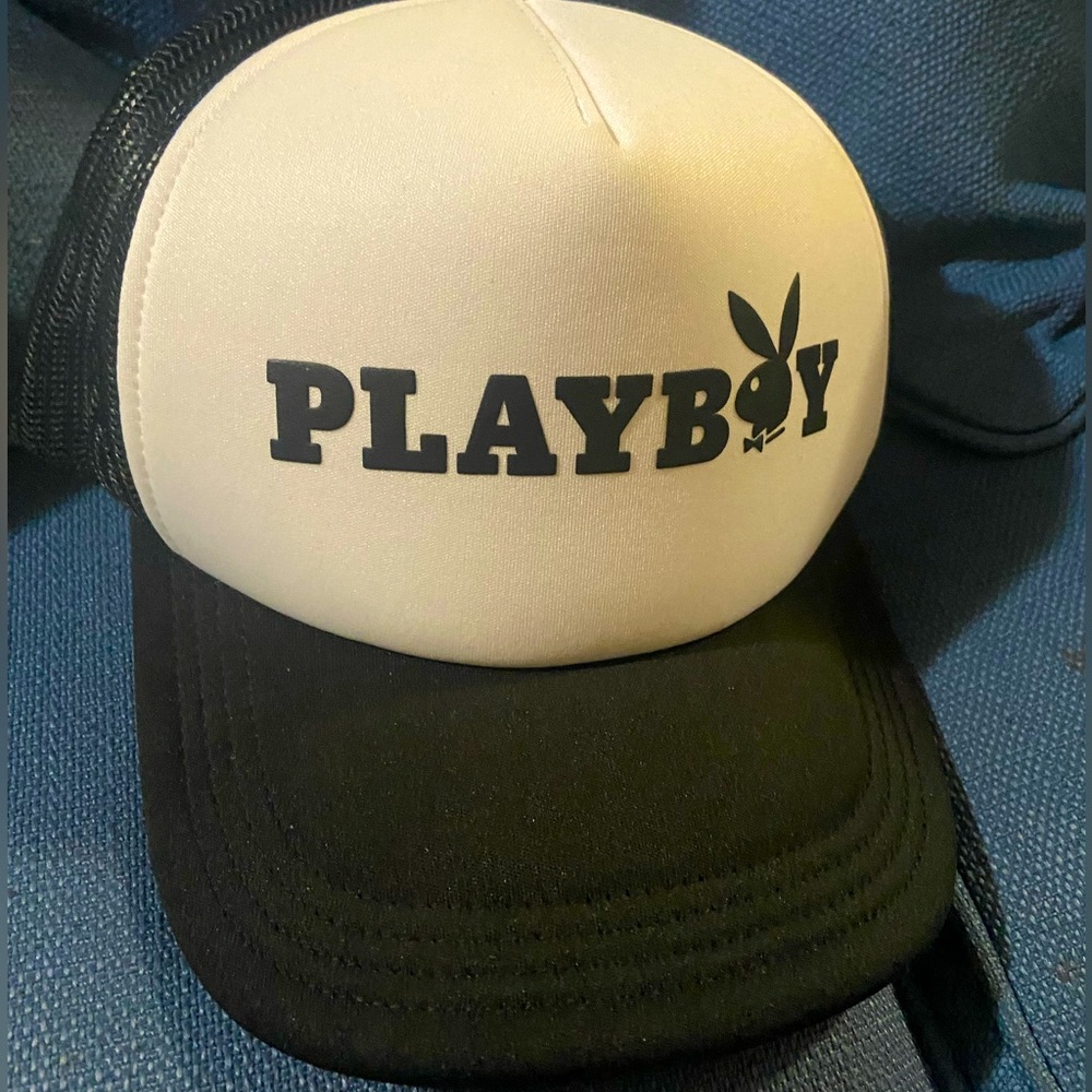 PLAYBOY Adjustable Snapback Trucker Hat